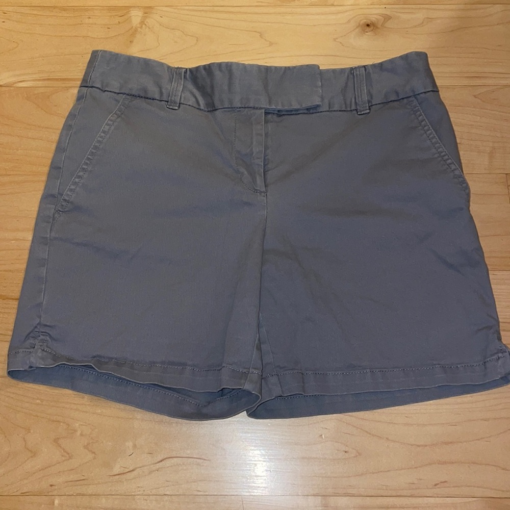 Ann Taylor Loft Gray Riviera Shorts